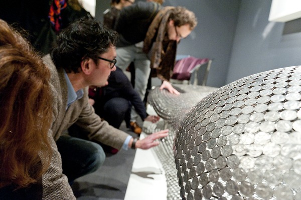 MfDC bezoekt de TEFAF Maastricht onder leiding van Frans Leidelmeijer. Foto: Lizzy Kalisvaart.